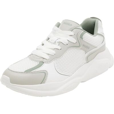 HUGO Femme Leon_Runn_mepu Basket, Open White, 39 EU, Open White, 39 EU HUGO Femme Leon_Runn_mepu Basket, Open White, 39 EU, Open White, 39 EU