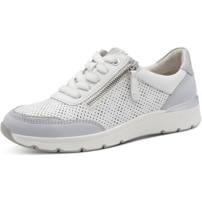 Jana Baskets basses pour femme Blanc/bleu Taille 42 EU Jana Baskets basses pour femme Blanc/bleu Taille 42 EU