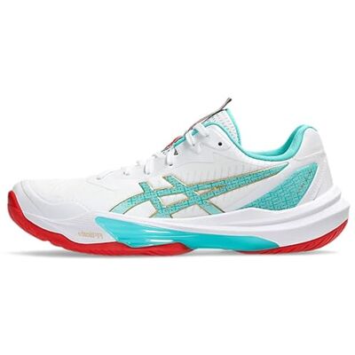 ASICS Sky Elite FF 3 Baskets pour femme, WHITE/SEA GLASS, 39 ASICS Sky Elite FF 3 Baskets pour femme, WHITE/SEA GLASS, 39