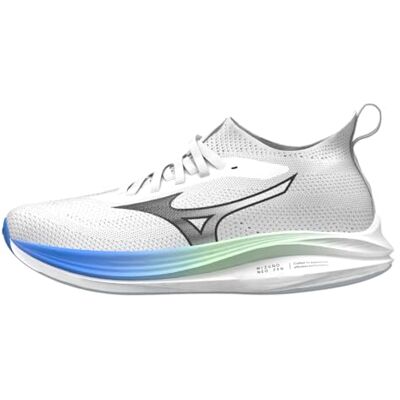 Mizuno Mens Neo Zen Running Shoe, White-Frontier Blue, 9.5 Mizuno Mens Neo Zen Running Shoe, White-Frontier Blue, 9.5