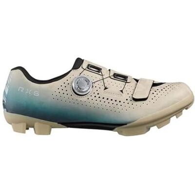 SHIMANO Chaussures de vélo RX600 Beige/Bleu 42.0 SHIMANO Chaussures de vélo RX600 Beige/Bleu 42.0