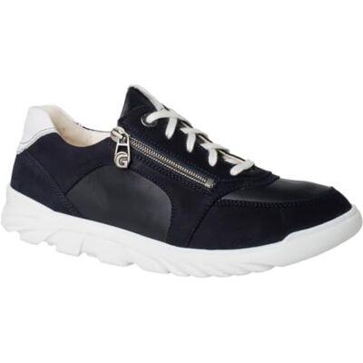 Ganter Baskets Haylie pour femme, bleu foncé, 42.5 EU large Ganter Baskets Haylie pour femme, bleu foncé, 42.5 EU large