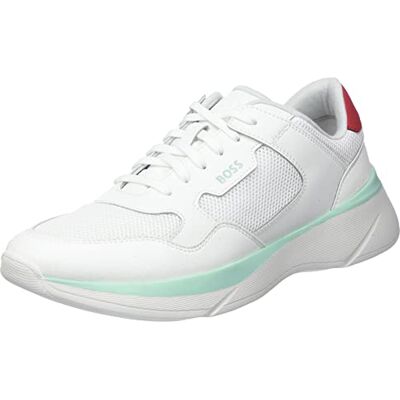 Boss Dean_runn_memx Homme Basket Moderne, Blanc ouvert 126, 41 EU Boss Dean_runn_memx Homme Basket Moderne, Blanc ouvert 126, 41 EU