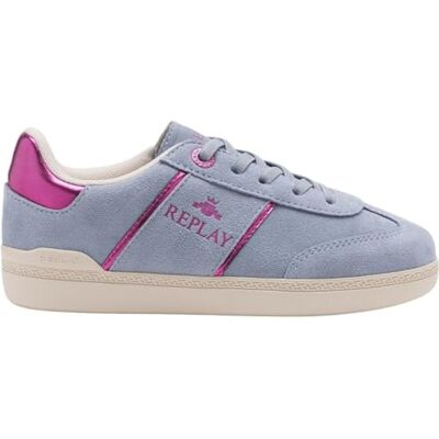 Replay GBZ49 Sneaker, 2852 Pale Blue Fuxia, 34 EU, 2852 Bleu pâle Fuxia, 34 EU Replay GBZ49 Sneaker, 2852 Pale Blue Fuxia, 34 EU, 2852 Bleu pâle Fuxia, 34 EU