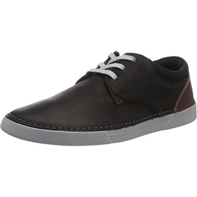 Clarks Gereld Lace, Basket Homme, Black Leather, 40 EU Clarks Gereld Lace, Basket Homme, Black Leather, 40 EU