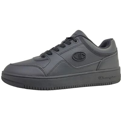 Champion Hommes Rebound Low Trainers Noir Léger Talon bas Lacet Cordon en tissu Minimal Casual Homme Adultes Marcheurs Confort Chaussures de Sport Chaussures, Noir, 41 EU Champion Hommes Rebound Low Trainers Noir Léger Talon bas Lacet Cordon en tissu Minimal Casual Homme Adultes Marcheurs Confort Chaussures de Sport Chaussures, Noir, 41 EU
