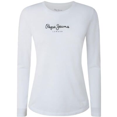 Pepe Jeans Baskets W Stripes pour femme, blanc (Mousse White), 39 EU, Mousse blanche blanche, 6 UK Pepe Jeans Baskets W Stripes pour femme, blanc (Mousse White), 39 EU, Mousse blanche blanche, 6 UK