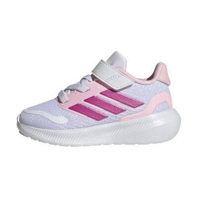 adidas Runfalcon 5 Chaussures de course pour homme, Cloud White Clear Pink Grey Two, 21 EU adidas Runfalcon 5 Chaussures de course pour homme, Cloud White Clear Pink Grey Two, 21 EU