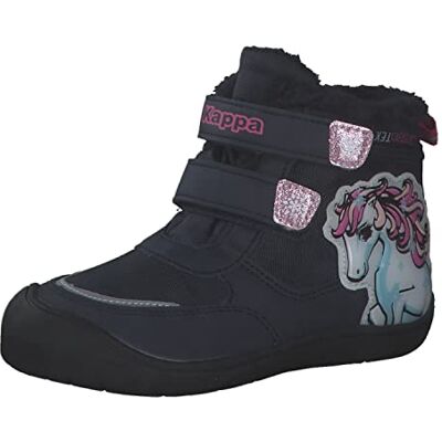 Kappa Flake Tex M, Chaussure de Neige Mixte Enfant, Navy Pink, 27 EU Kappa Flake Tex M, Chaussure de Neige Mixte Enfant, Navy Pink, 27 EU