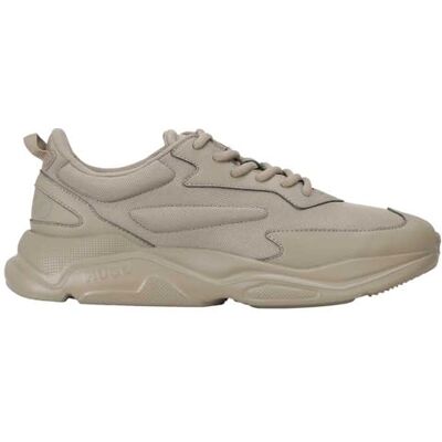 HUGO Baskets Leon Runn Cvpu N pour homme, Beige moyen., 39 EU HUGO Baskets Leon Runn Cvpu N pour homme, Beige moyen., 39 EU