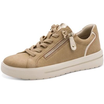 Jana Baskets basses végétaliennes 8-23770-46 pour femme, sable, 38 EU Jana Baskets basses végétaliennes 8-23770-46 pour femme, sable, 38 EU