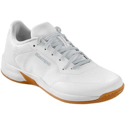 Kempa Kourtfly Three Chaussures de handball pour homme Blanc/gris Taille 40,5 EU, Blanc/gris, 40.5 EU Kempa Kourtfly Three Chaussures de handball pour homme Blanc/gris Taille 40,5 EU, Blanc/gris, 40.5 EU