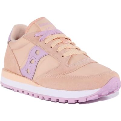 Saucony Originals Jazz Original for Woman, Color Blush Tan Size 36 EU 722 Blush Tan 36, Apricot Pink, 36 EU Saucony Originals Jazz Original for Woman, Color Blush Tan Size 36 EU 722 Blush Tan 36, Apricot Pink, 36 EU