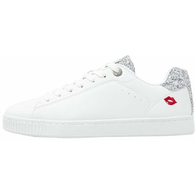 British Knights Mist, Baskets Femme, Blanc Argent Lèvres 37 EU British Knights Mist, Baskets Femme, Blanc Argent Lèvres 37 EU