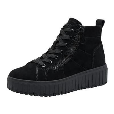 Jana Damen Lace Boot Flat Vegan Botte tendanceFemme Jana Damen Lace Boot Flat Vegan Botte tendanceFemme