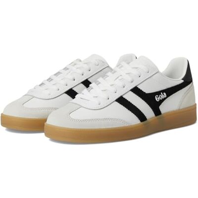 Gola Viper Womens Casual Trainers en blanc noir Gola Viper Womens Casual Trainers en blanc noir
