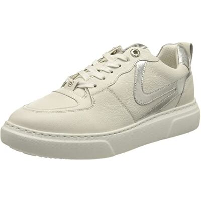 bugatti 432a2s141049, Basket Femme, Blanc Argent, 38 EU bugatti 432a2s141049, Basket Femme, Blanc Argent, 38 EU