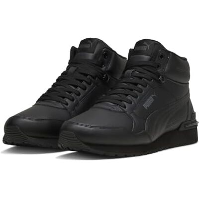 PUMA ST Runner V4 MID (40289301) Baskets montantes pour homme Noir Confortable Fonctionnel à lacets Automne/Hiver Confortable et élégant pour tous les jours PUMA ST Runner V4 MID (40289301) Baskets montantes pour homme Noir Confortable Fonctionnel à lacets Automne/Hiver Confortable et élégant pour tous les jours