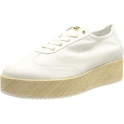 HÖGL Jodie, Tissu Oxford Femme, Blanc Naturel, 37.5 EU large HÖGL Jodie, Tissu Oxford Femme, Blanc Naturel, 37.5 EU large