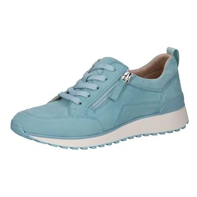 CAPRICE Damen Sneaker flach, Blau (LT.BLUE SUEDE), 39 CAPRICE Damen Sneaker flach, Blau (LT.BLUE SUEDE), 39