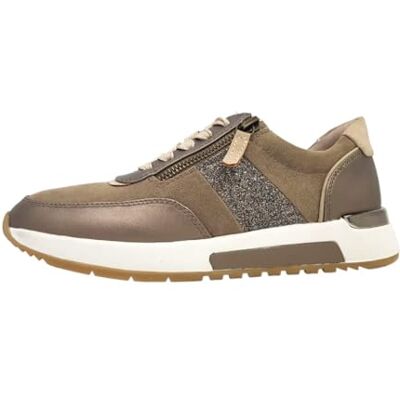Jana Femme Softline 8-23770-41 Confortable Multiple Athlétique Mode Chaussures de Tous Les Jours Loisirs Paillettes Basket, Taupe, 39 EU Large Jana Femme Softline 8-23770-41 Confortable Multiple Athlétique Mode Chaussures de Tous Les Jours Loisirs Paillettes Basket, Taupe, 39 EU Large