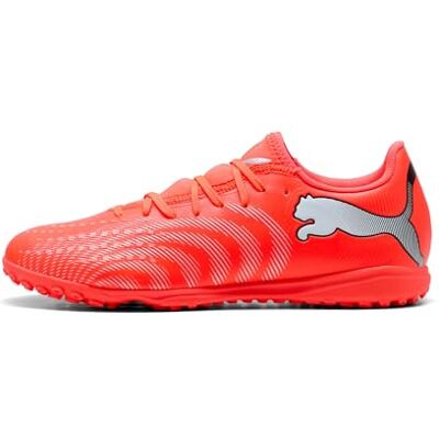 PUMA Future 9 Play TT Chaussures de football unisexe Rouge brillant Blanc/noir/argenté Pointure 41, Glowing Red White Black Silver, 41 EU PUMA Future 9 Play TT Chaussures de football unisexe Rouge brillant Blanc/noir/argenté Pointure 41, Glowing Red White Black Silver, 41 EU