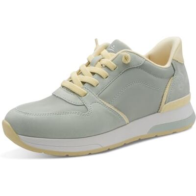 Jana Damen Sneaker Low Vegan 8-23783-46 Chaussures pour femme, Mint Sun, 38 EU Jana Damen Sneaker Low Vegan 8-23783-46 Chaussures pour femme, Mint Sun, 38 EU