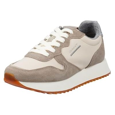 GANT FOOTWEAR BEVINDA Baskets pour femme, 38 EU, Beige froid, 38 EU GANT FOOTWEAR BEVINDA Baskets pour femme, 38 EU, Beige froid, 38 EU