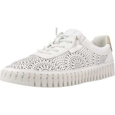 Carmela Chaussures en cuir ajourées avec lacets élastiques pour femme Blanc pour femme, blanc, 38 EU Carmela Chaussures en cuir ajourées avec lacets élastiques pour femme Blanc pour femme, blanc, 38 EU