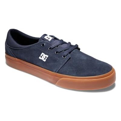 DC Shoes Trase SD, Chaussures de Skateboard Homme, Bleu marine Caoutchouc, 38.5 EU DC Shoes Trase SD, Chaussures de Skateboard Homme, Bleu marine Caoutchouc, 38.5 EU