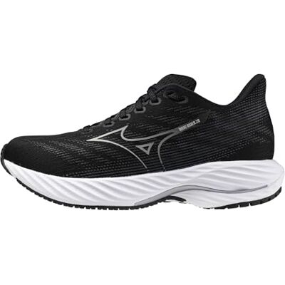 Mizuno Chaussures de course Wave Rider 28 pour femme, Black Harbor Mist, 38 EU Weit Mizuno Chaussures de course Wave Rider 28 pour femme, Black Harbor Mist, 38 EU Weit