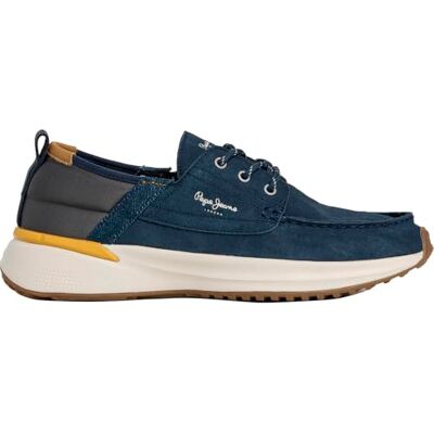 Pepe Jeans Baskets Bampton Evolve M pour homme, bleu (Navy), 42 EU Pepe Jeans Baskets Bampton Evolve M pour homme, bleu (Navy), 42 EU
