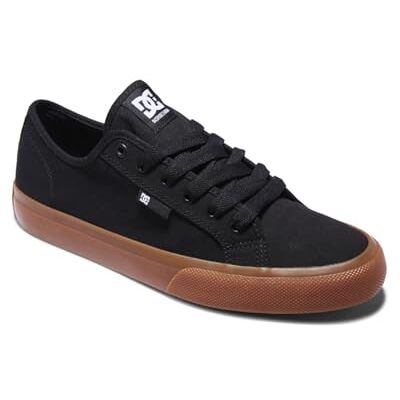DC Shoes Manual-Homme, Basket, Noir, 38.5 EU DC Shoes Manual-Homme, Basket, Noir, 38.5 EU