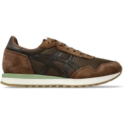 Asics Tiger Runner Ii Brun Tempête / Café Noir - Chaussures de course Asics Tiger Runner Ii Brun Tempête / Café Noir - Chaussures de course