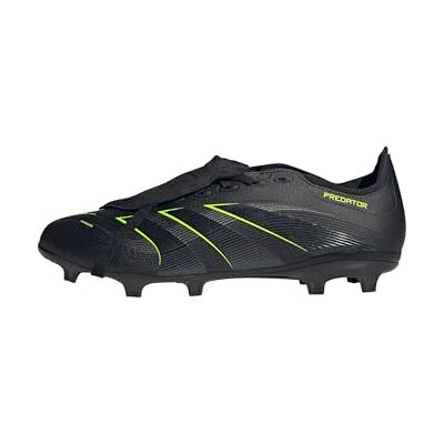 adidas Mixte PREDATOR LEAGUE Fold-Over Tongue Firm Ground/Multi Ground Football Boots, Core Black/Carbon/Lucid Lemon, 44 EU adidas Mixte PREDATOR LEAGUE Fold-Over Tongue Firm Ground/Multi Ground Football Boots, Core Black/Carbon/Lucid Lemon, 44 EU