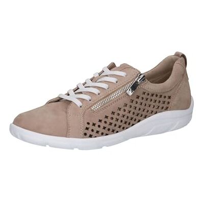 CAPRICE Damen Sneaker flach, Beige (SAND SUEDE), 36 CAPRICE Damen Sneaker flach, Beige (SAND SUEDE), 36