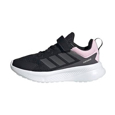adidas Mixte enfant FORTARUN 4.0 SHOES CHILDREN, Core Black/Grey Six/Clear Pink, 28 EU adidas Mixte enfant FORTARUN 4.0 SHOES CHILDREN, Core Black/Grey Six/Clear Pink, 28 EU