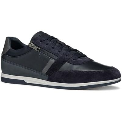 Geox Homme U Renan A Basket, Navy, 42 EU Geox Homme U Renan A Basket, Navy, 42 EU