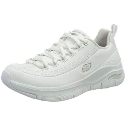 Skechers 149146_wsl Baskets Femme Blanc Synthétique - Baskets Skechers 149146_wsl Baskets Femme Blanc Synthétique - Baskets