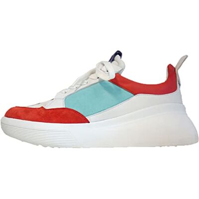HÖGL Rainbow, Basket Femme, Blanc Multi, 38 EU large HÖGL Rainbow, Basket Femme, Blanc Multi, 38 EU large