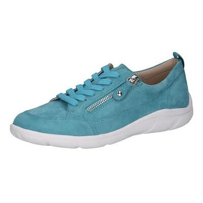 CAPRICE Damen Sneaker flach, Blau (BLUE SUEDE), 42 CAPRICE Damen Sneaker flach, Blau (BLUE SUEDE), 42