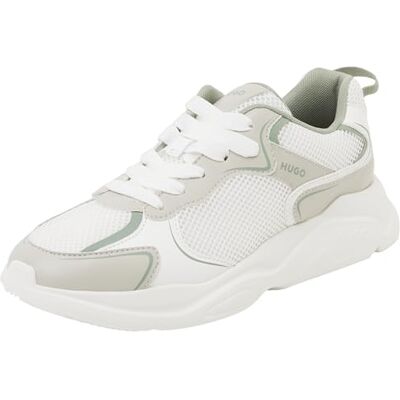 HUGO Leon_Runn_mepu, Chaussures pour femme, Open White, 41 EU, Blanc (Open White), 41 EU HUGO Leon_Runn_mepu, Chaussures pour femme, Open White, 41 EU, Blanc (Open White), 41 EU