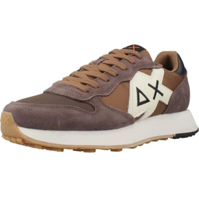 SUN68 Baskets basses pour homme en polyester Z45114 SUN68 Baskets basses pour homme en polyester Z45114
