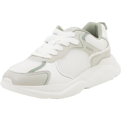 HUGO Femme Leon_Runn_mepu Basket, Open White, 40 EU, Open White, 40 EU HUGO Femme Leon_Runn_mepu Basket, Open White, 40 EU, Open White, 40 EU