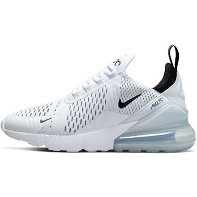 NIKE W Air Max 270 Chaussures de course pour femme, Blanc White Black White 100, 38 EU NIKE W Air Max 270 Chaussures de course pour femme, Blanc White Black White 100, 38 EU