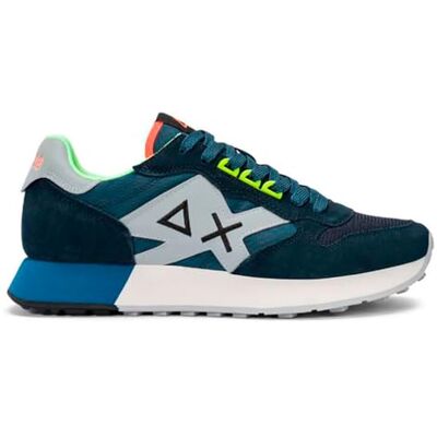 SUN68 Jaki 2.0 Fluo Z36117 Baskets décontractées pour homme, Bleu marine, 46 EU SUN68 Jaki 2.0 Fluo Z36117 Baskets décontractées pour homme, Bleu marine, 46 EU