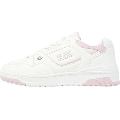 British Knights VENDON Baskets basses pour femme, Blanc/rose, 38 EU British Knights VENDON Baskets basses pour femme, Blanc/rose, 38 EU