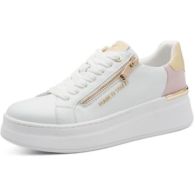 MARCO TOZZI Baskets pour femme 2-23792-46, White Rose, 38 EU MARCO TOZZI Baskets pour femme 2-23792-46, White Rose, 38 EU