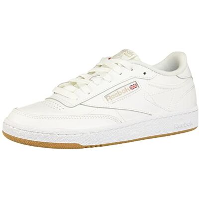 Reebok Club C 85 Femme Baskets, White Light Grey Gum, 42.5 EU Reebok Club C 85 Femme Baskets, White Light Grey Gum, 42.5 EU