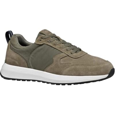 Baskets Geox Volpiano en nubuck et mesh - Chaussure décontractée Baskets Geox Volpiano en nubuck et mesh - Chaussure décontractée